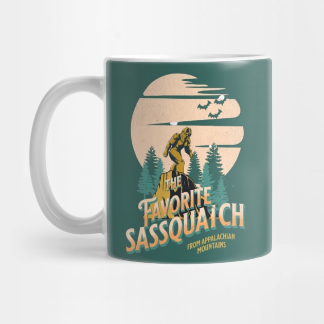 The Favorite Sassquatch by Vortex.Merch